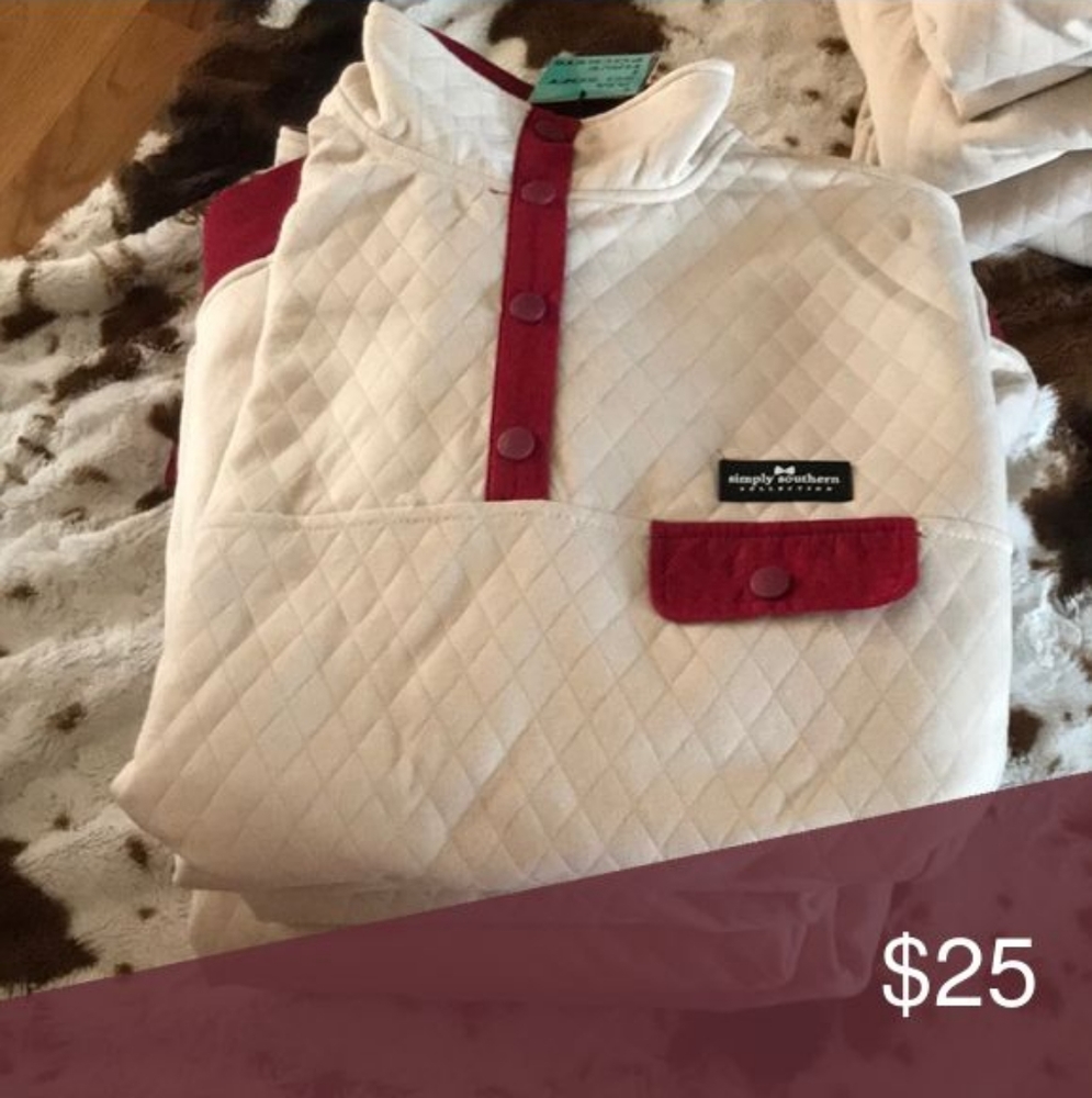 Simply Southern Quilted Pullover